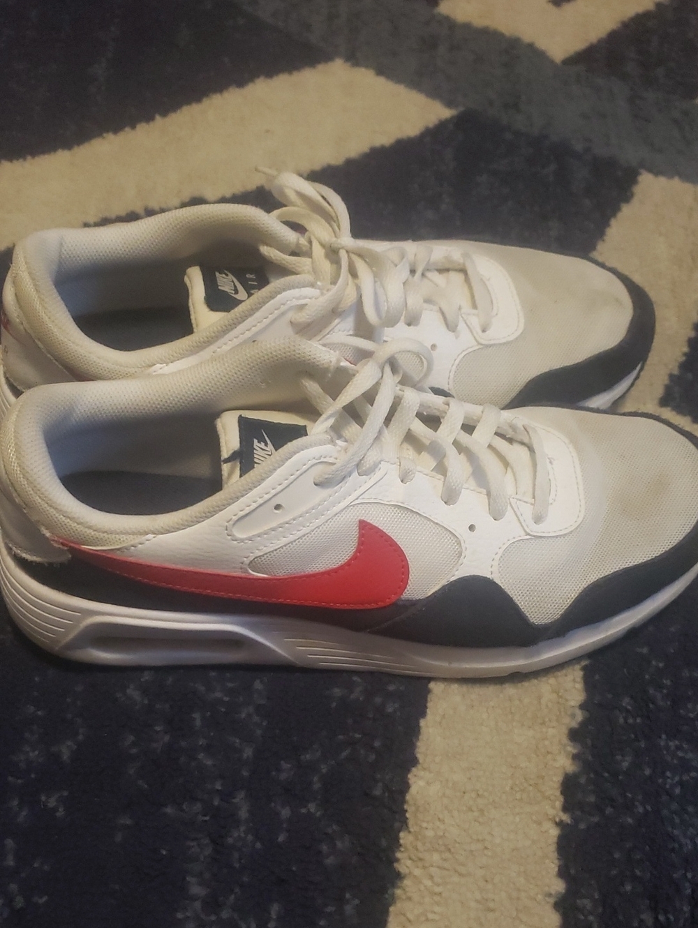 Nike Men’s Air Max White Sneakers